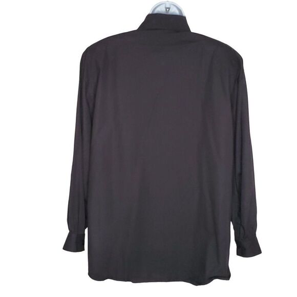 Vintage Regina Porter Aztec Western Beaded Shirt M Cross Button Up Black - Picture 4 of 5